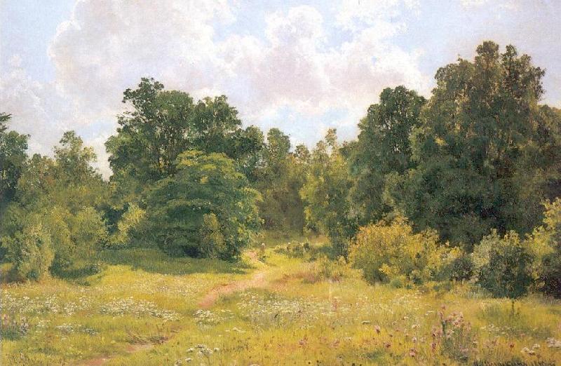 Ivan Shishkin Deciduous Forest Edge China oil painting art